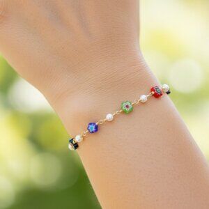"Trendy Handmade Bracelet – A Thoughtful Gift for Girls & Women | UNVRC1338